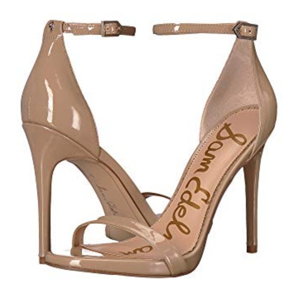 Sam Edelman Ariella Stilettos Size 5- Nude Patent